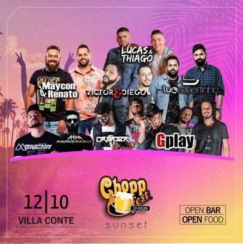 Vem aí a Chopp Fest Sunset 2019, a melhor balada ao por do sol em Rio Preto /vem-ai-a-chopp-fest-sunset-2019-a-melhor-balada-ao-por-do-sol-em-rio-preto