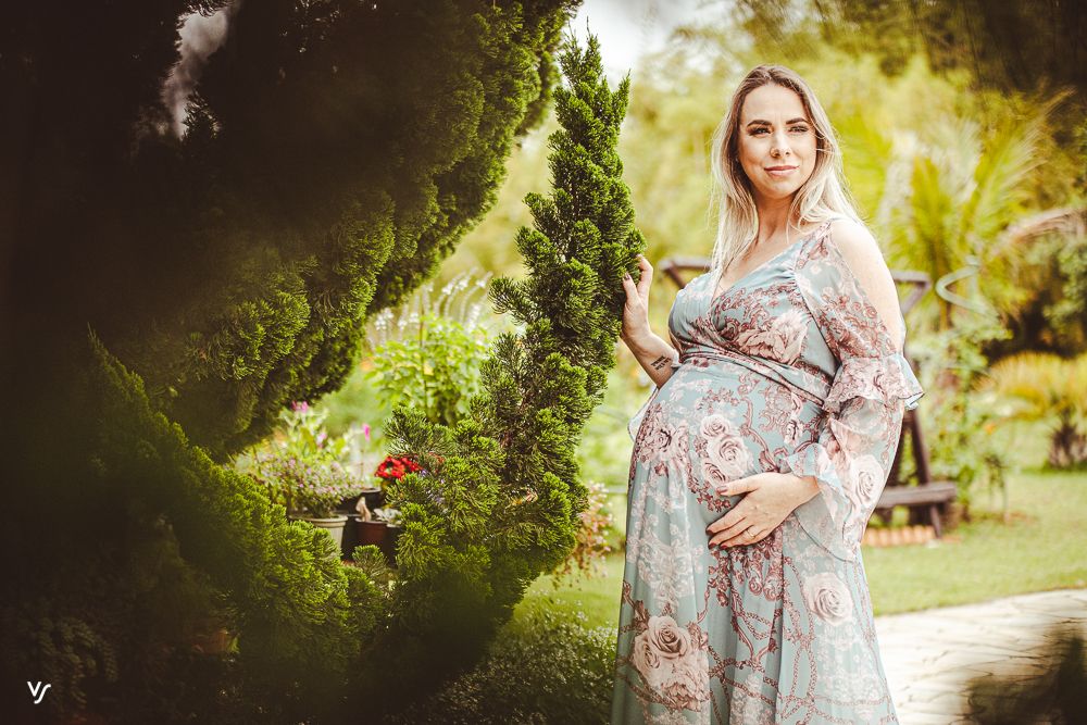 Ensaio gestante no Sítio Colina Verde, Indaial-SC - Alexandra - 1