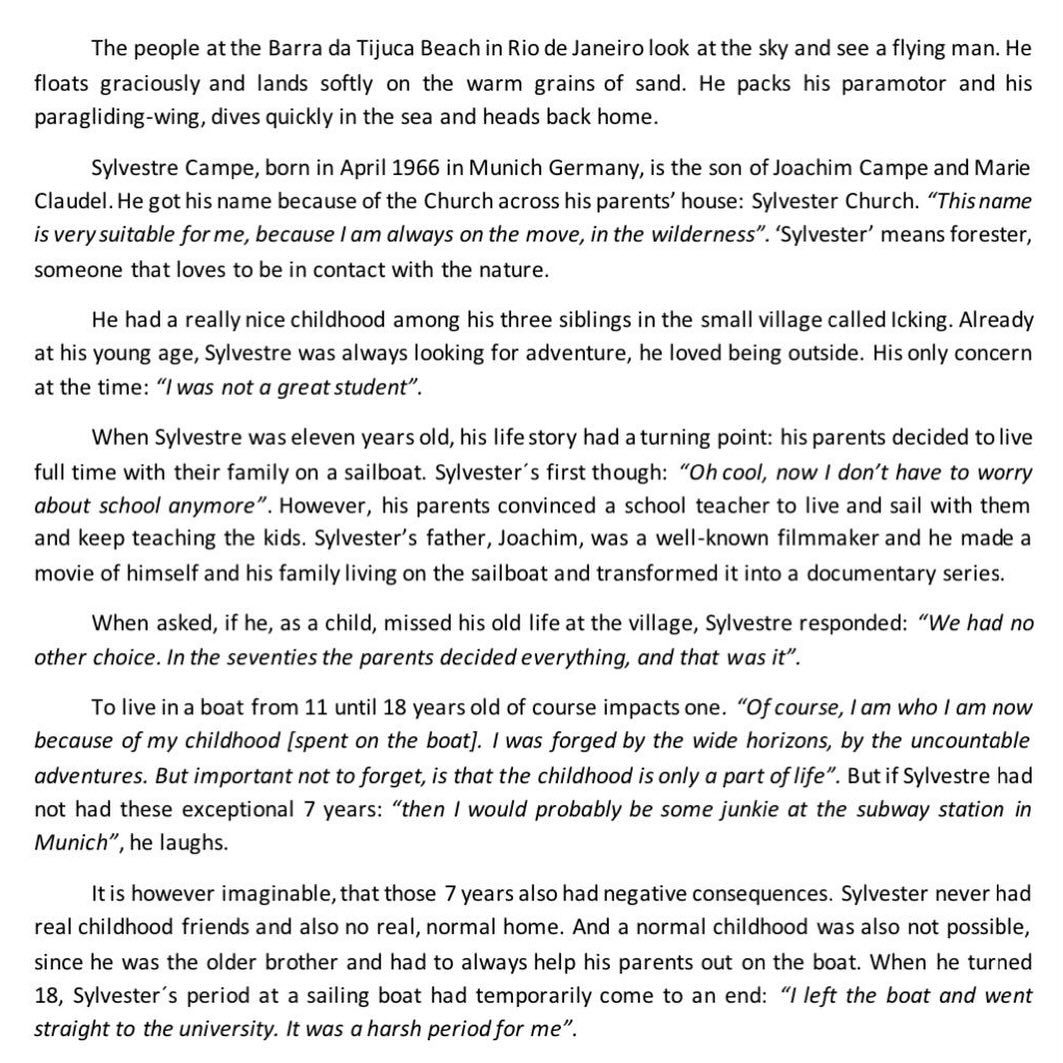 A beautiful article by Ana Vitoria Leitner - 2