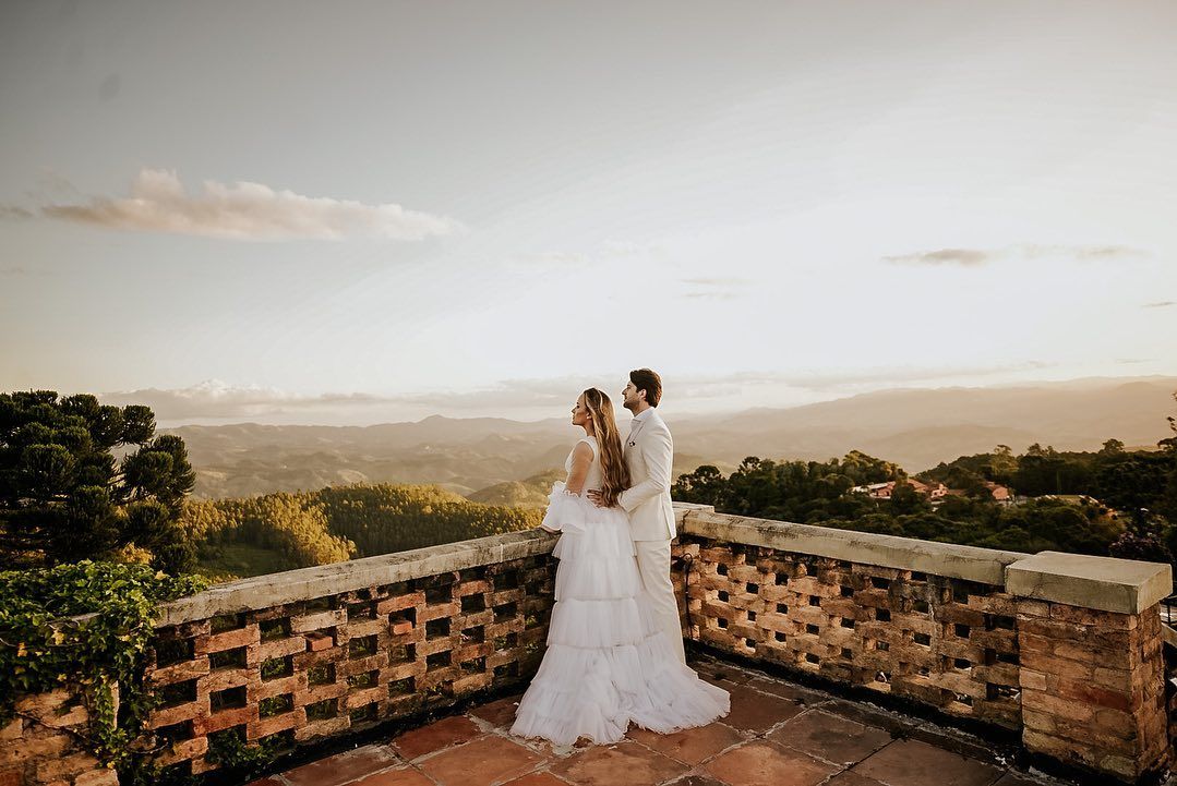 Ensaio de casal Letícia e Rafa, Espaço Vecchia Toscana - 1