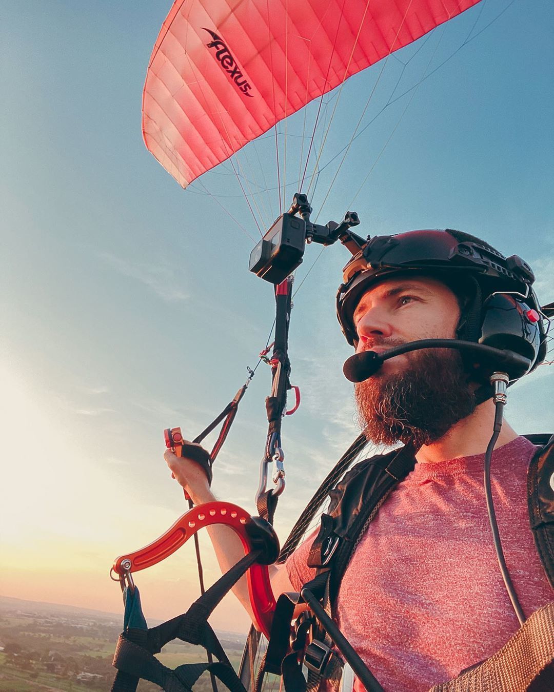 Voos paramotor em Saquarema - 4