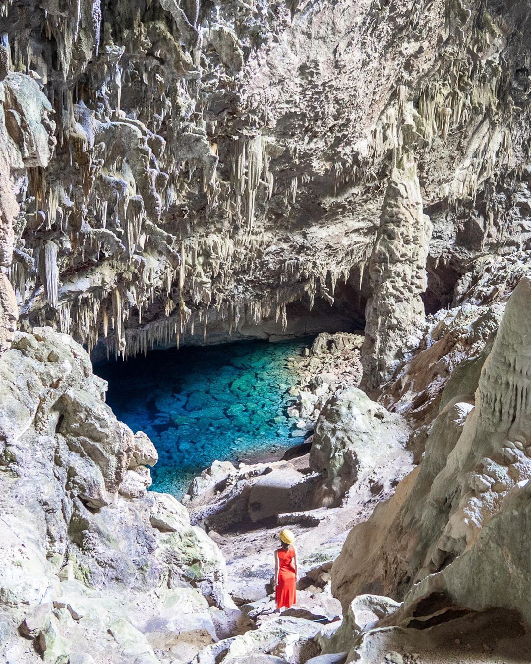 Fotos na Gruta do Lago Azul em Bonito - 3