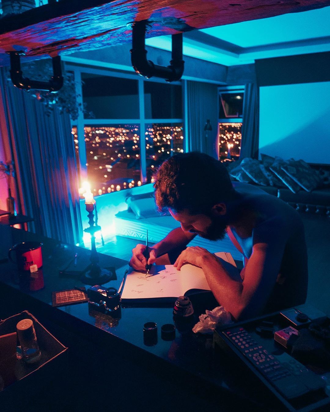 Caligrafia com bico de pena - 1