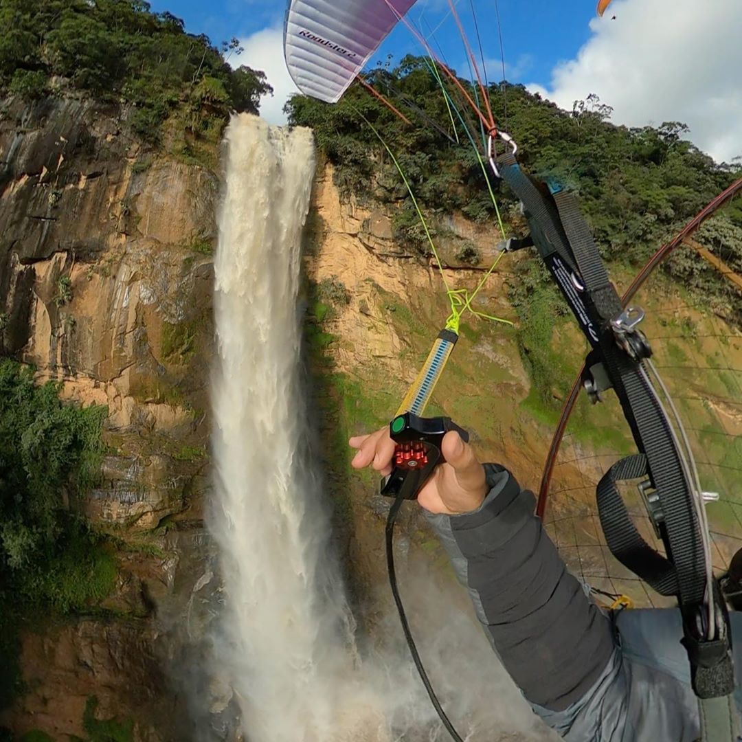 Voo Paramotor na Cascata Conde D'eu - Sumidouro - 8