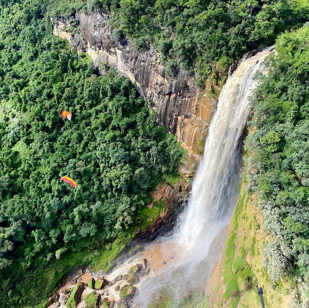 Voo Paramotor na Cascata Conde D'eu - Sumidouro - 7
