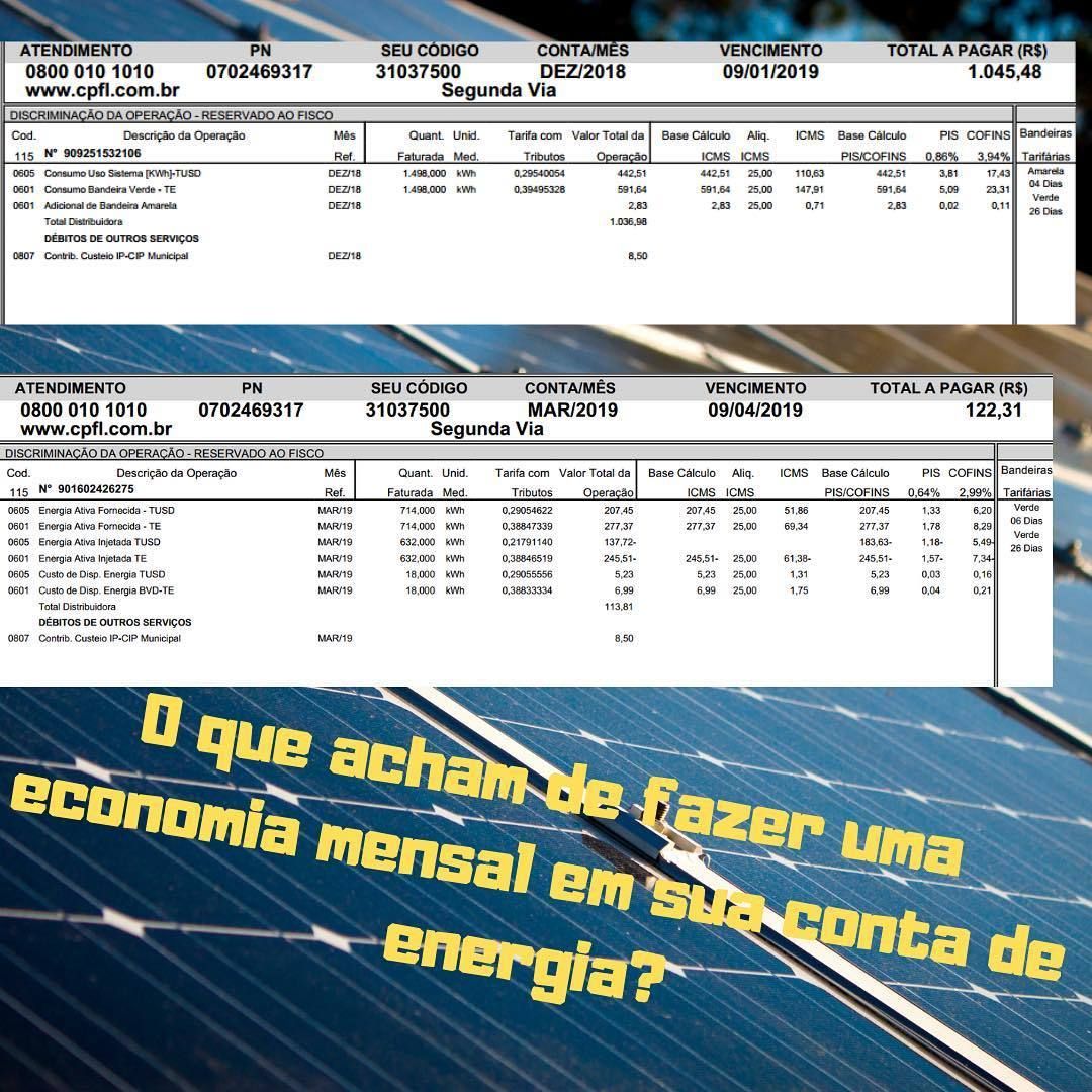 Quanto economiza colocar energia solar? - 5