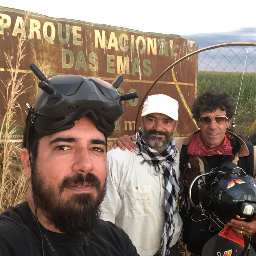 Primeira travessia do Parque das Emas de Paramotor - 7