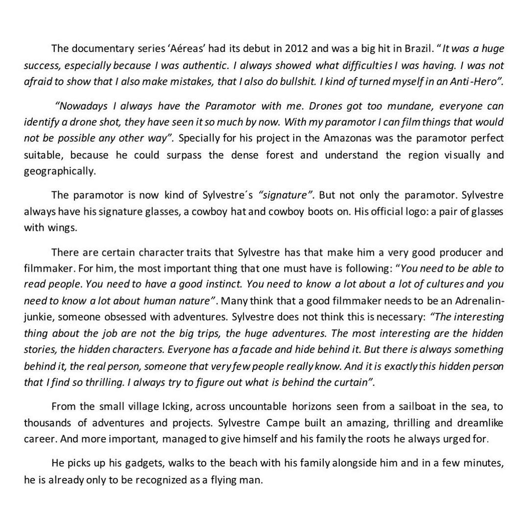 A beautiful article by Ana Vitoria Leitner - 6