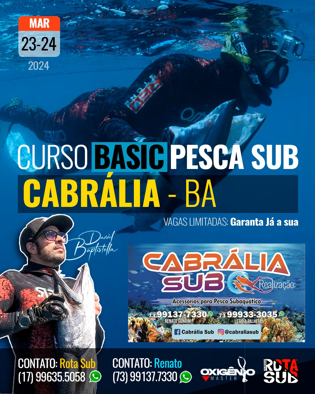 Curso de PESCA SUB em Cabrália/BA - 3