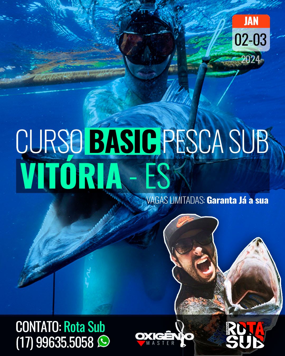 Curso de PESCA SUB em VITÓRIA/ES - 3