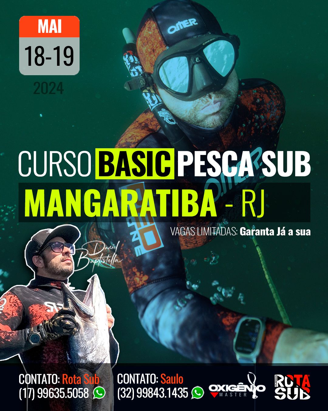 Curso de PESCA SUB em Mangaratiba/RJ - 3
