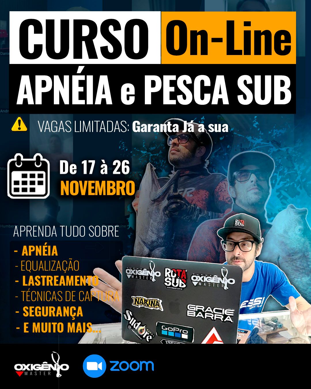 Curso On-Line de PESCA SUB - 3