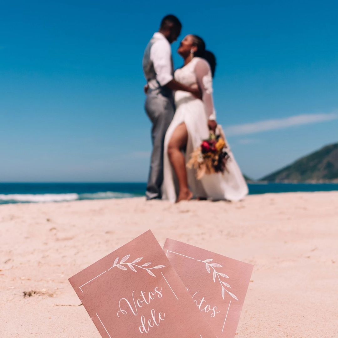 Elopement Weddimg na praia - RJ - 8