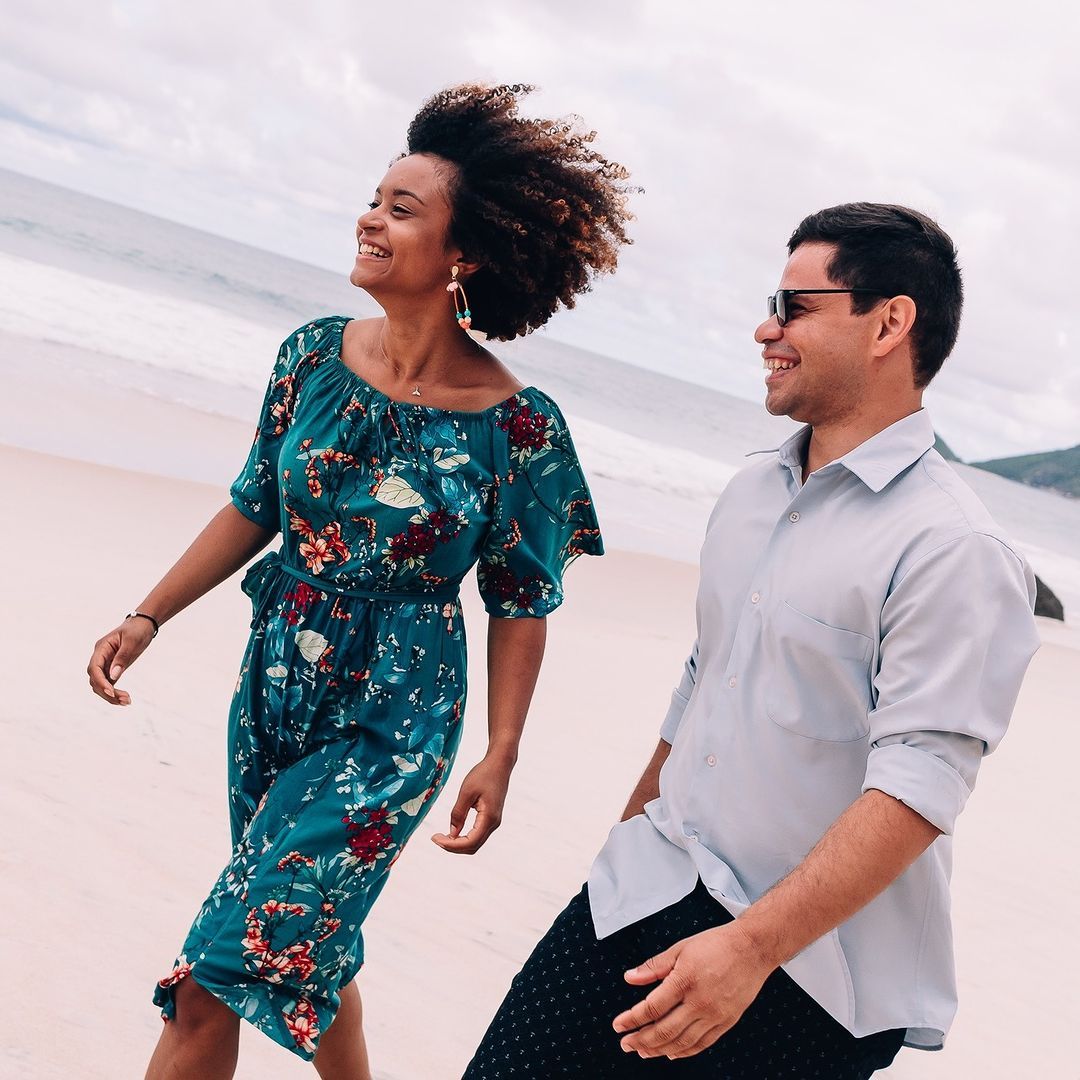 Aline e Davi- Ensaio pré wedding na praia com o pet. - 3