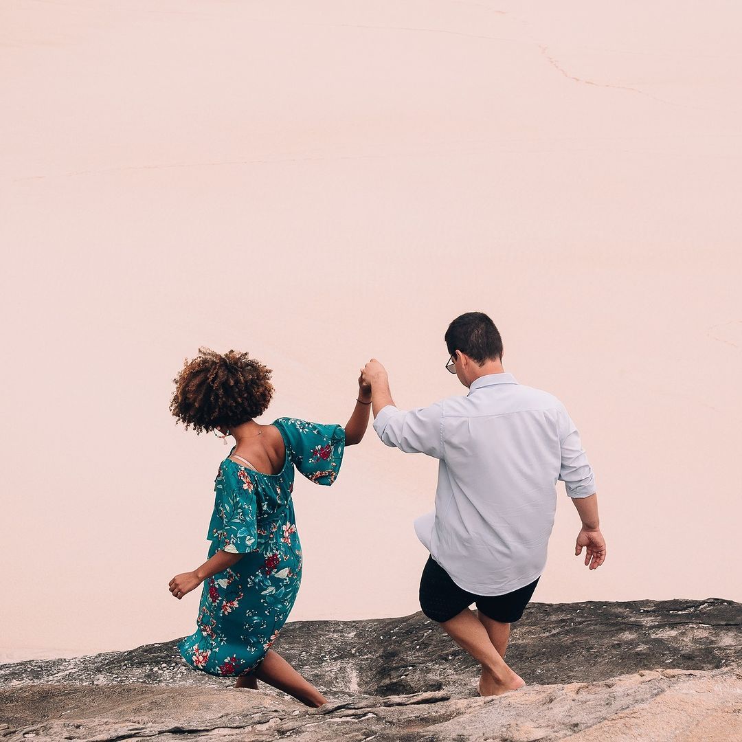 Aline e Davi- Ensaio pré wedding na praia com o pet. - 7