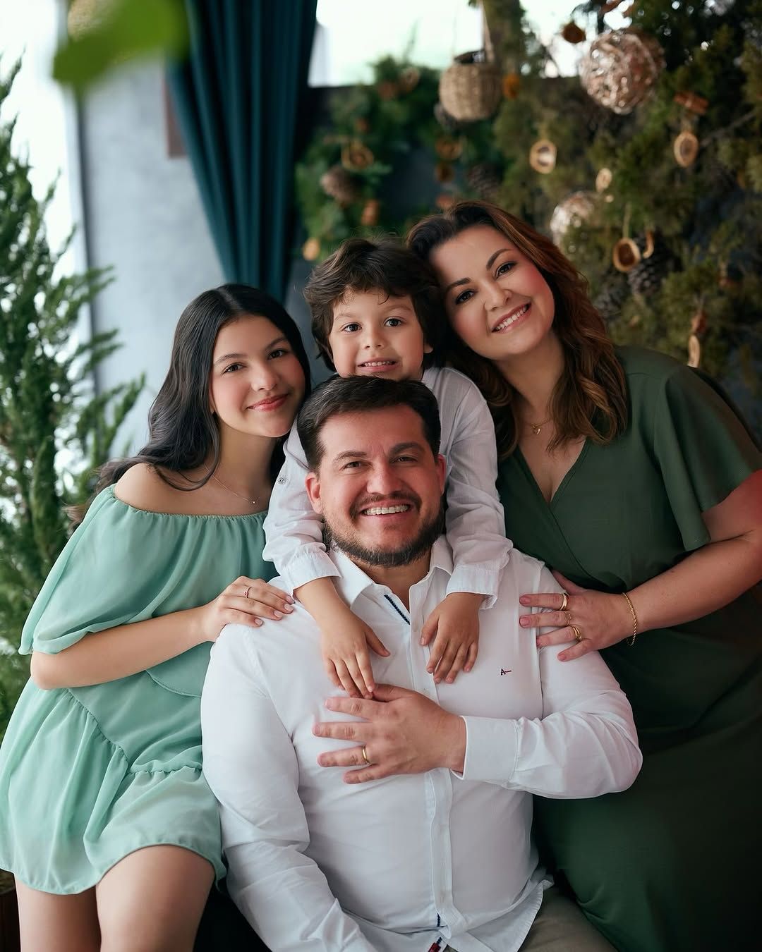 Ensaio de Natal da Família da Juci Vicente - 2