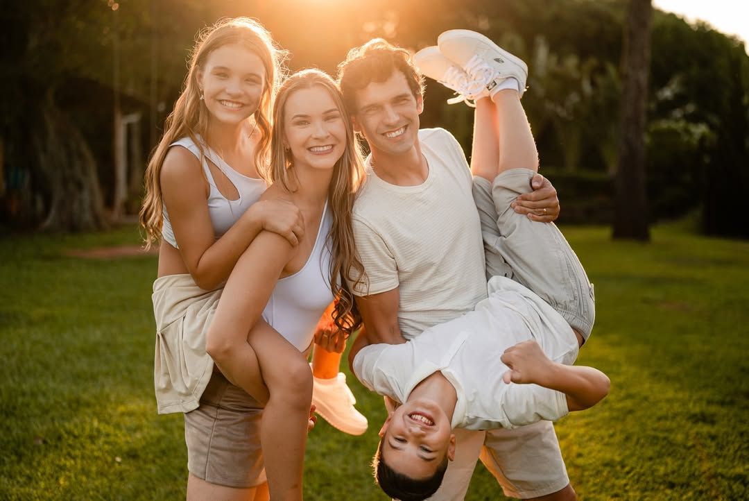 Vou te contar um pouquinho da sessão de Dia das Mães aqui no nosso espaço. - 1