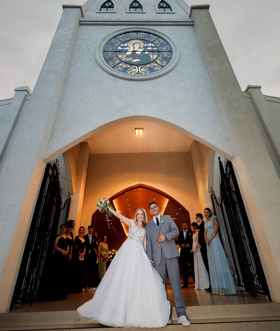 de fusca pode, ela chegou linda no seu grande dia - 4