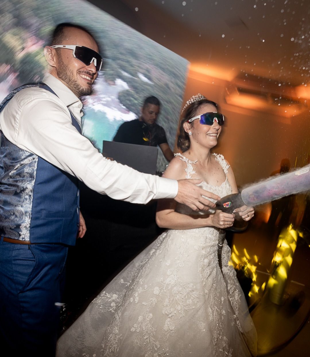 Aline e Luan cheios de amor  - 1