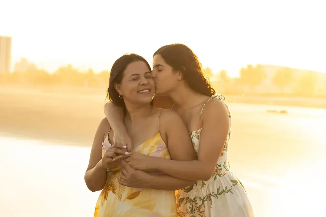 Ensaio Dia das Mães - Priscila e Filhos - Mirim Praia Grande - SP - 4