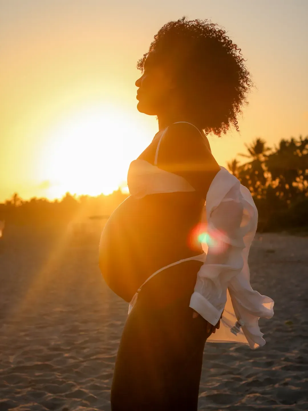 Ensaio gestante Praia - 7