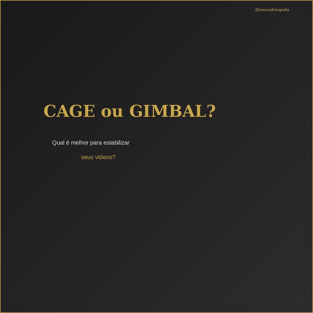 Cage ou Gimbal? - 1