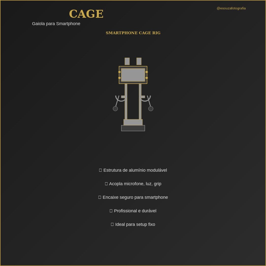 Cage ou Gimbal? - 2