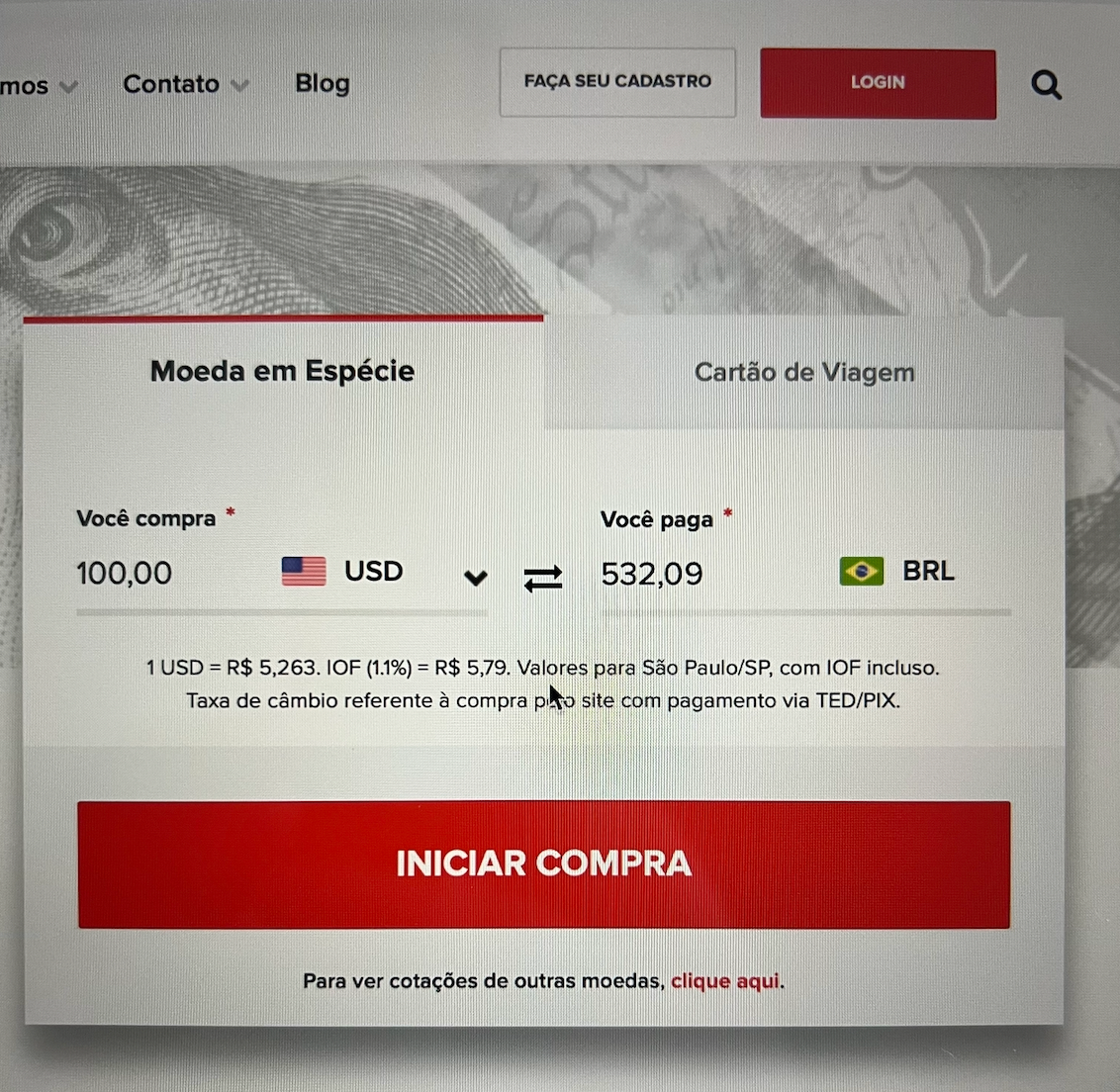 Câmbio na viagem internacional: como usar o cartão Wise? - 4