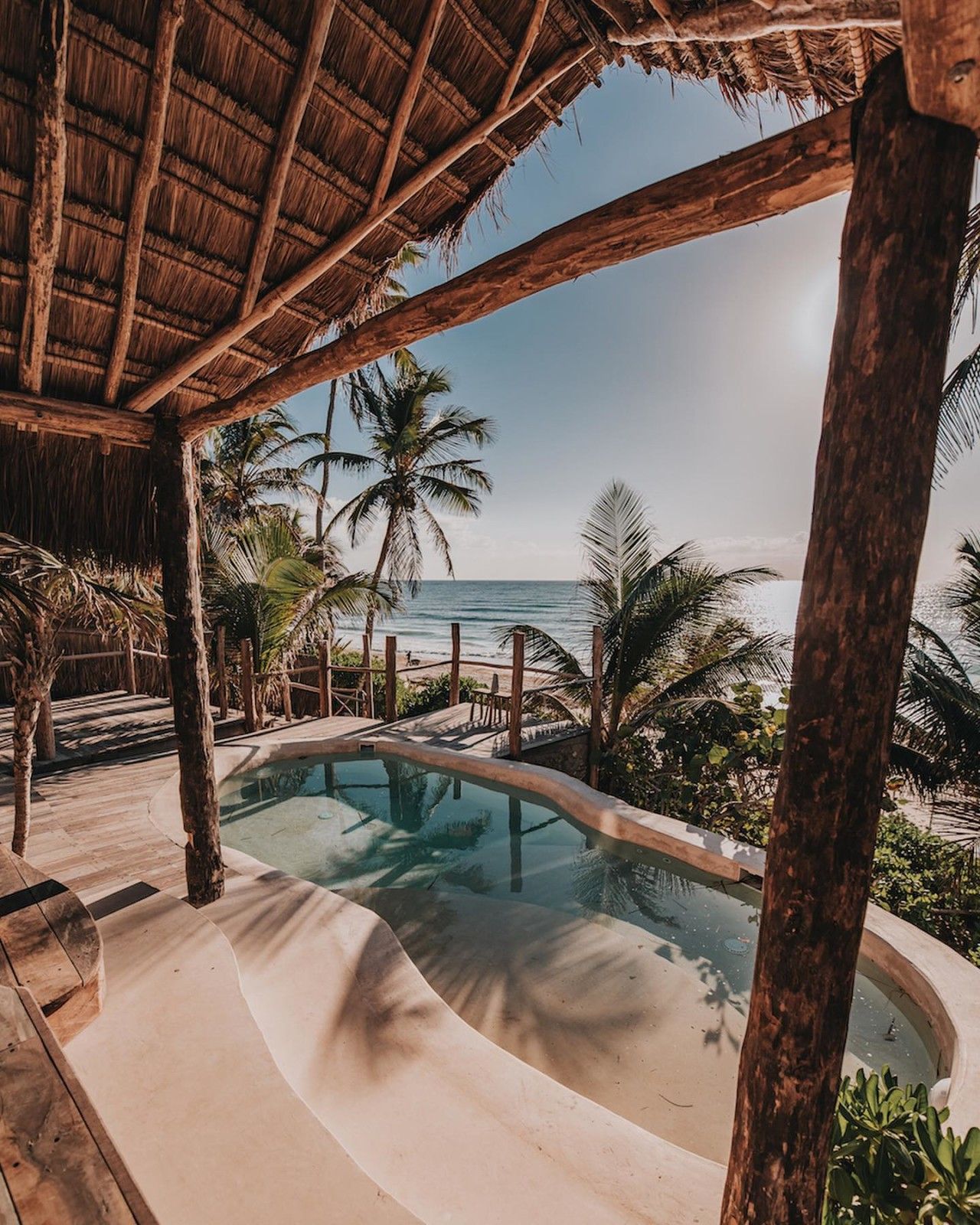 Piscina com acabamento em Chukum - 10