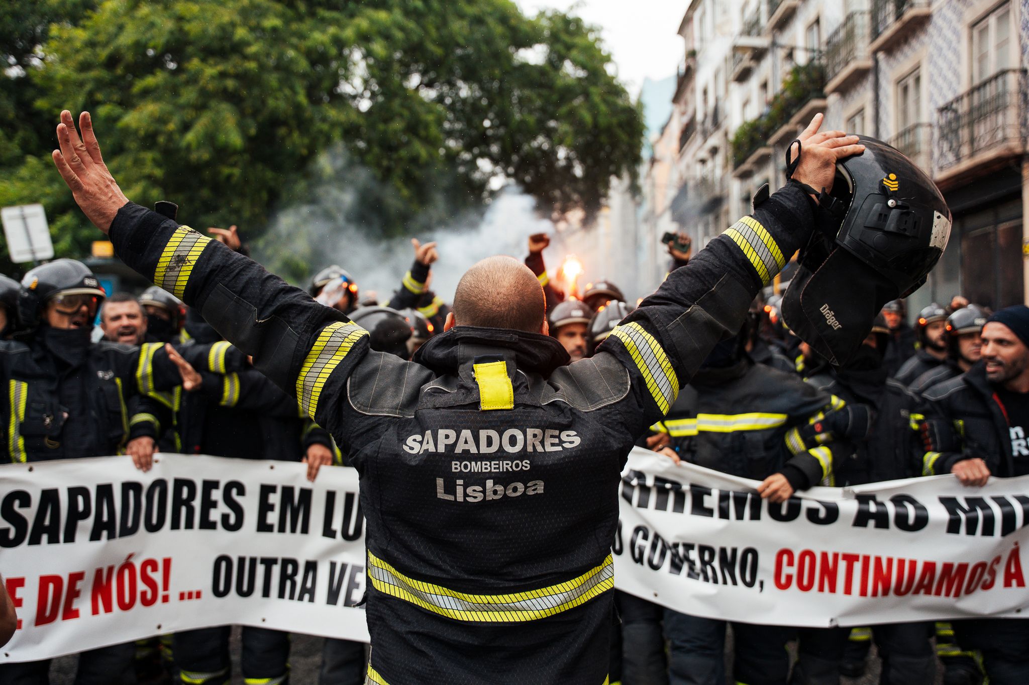 Manifestação Bombeiros Sapadores - 2 - 1