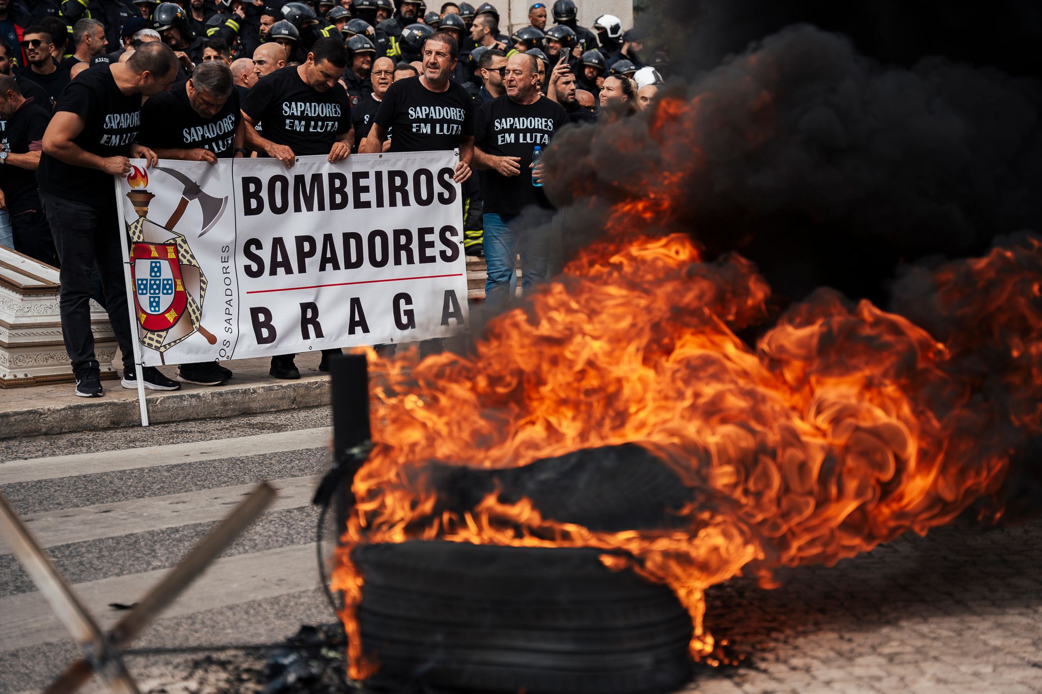 Manifestação Bombeiros Sapadores - 2 - 1