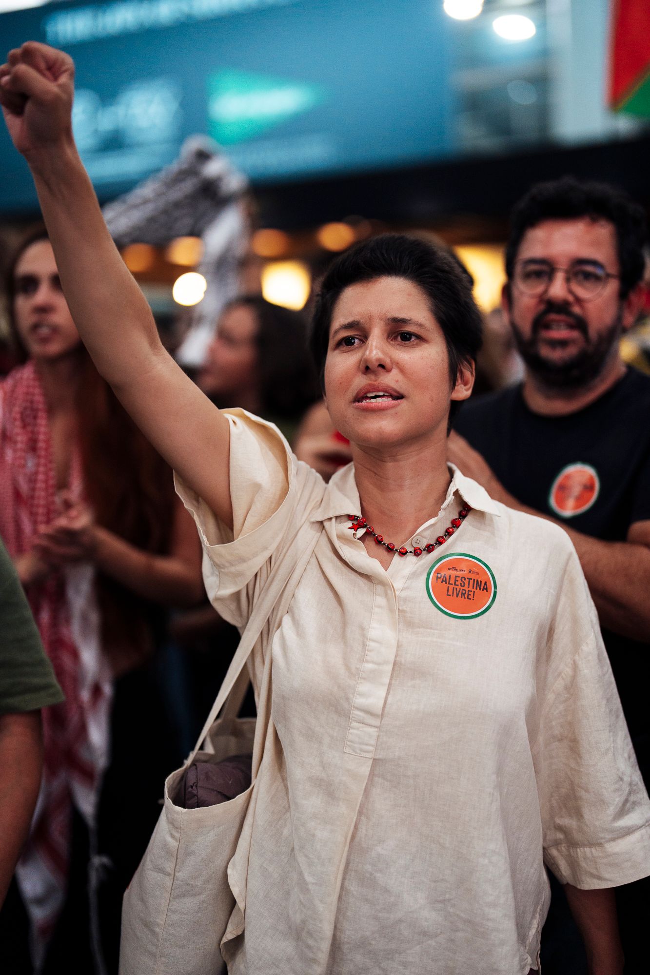 Chegada ao Aeroporto de Lisboa de quatro membros da Flotilha - 1 - 1