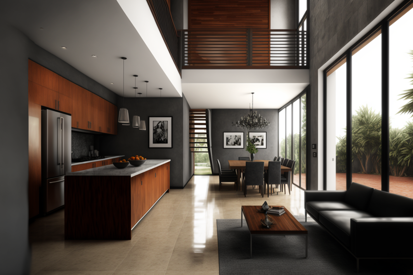 20 Imagens 3d realistas de arquitetura criadas com Inteligência Artificial - 24