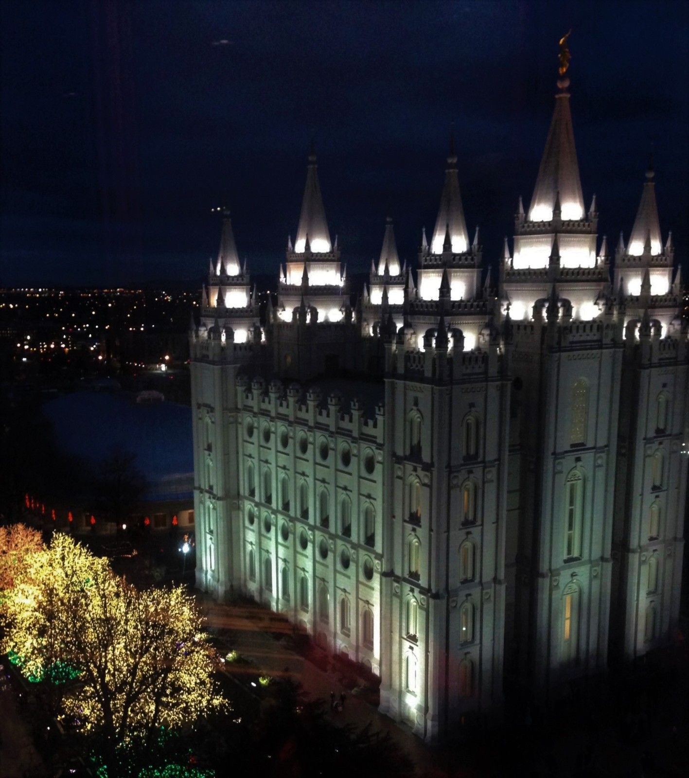 Praça do Templo de Salt Lake City. Visitando a sede de A Igreja de Jesus Cristo dos Santos dos Últimos Dias. - 47