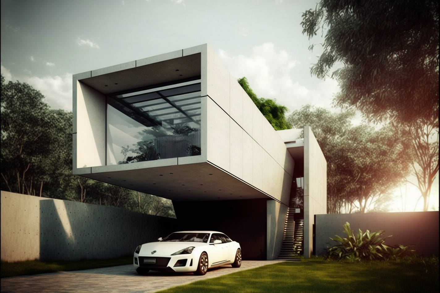 20 Imagens 3d realistas de arquitetura criadas com Inteligência Artificial - 25