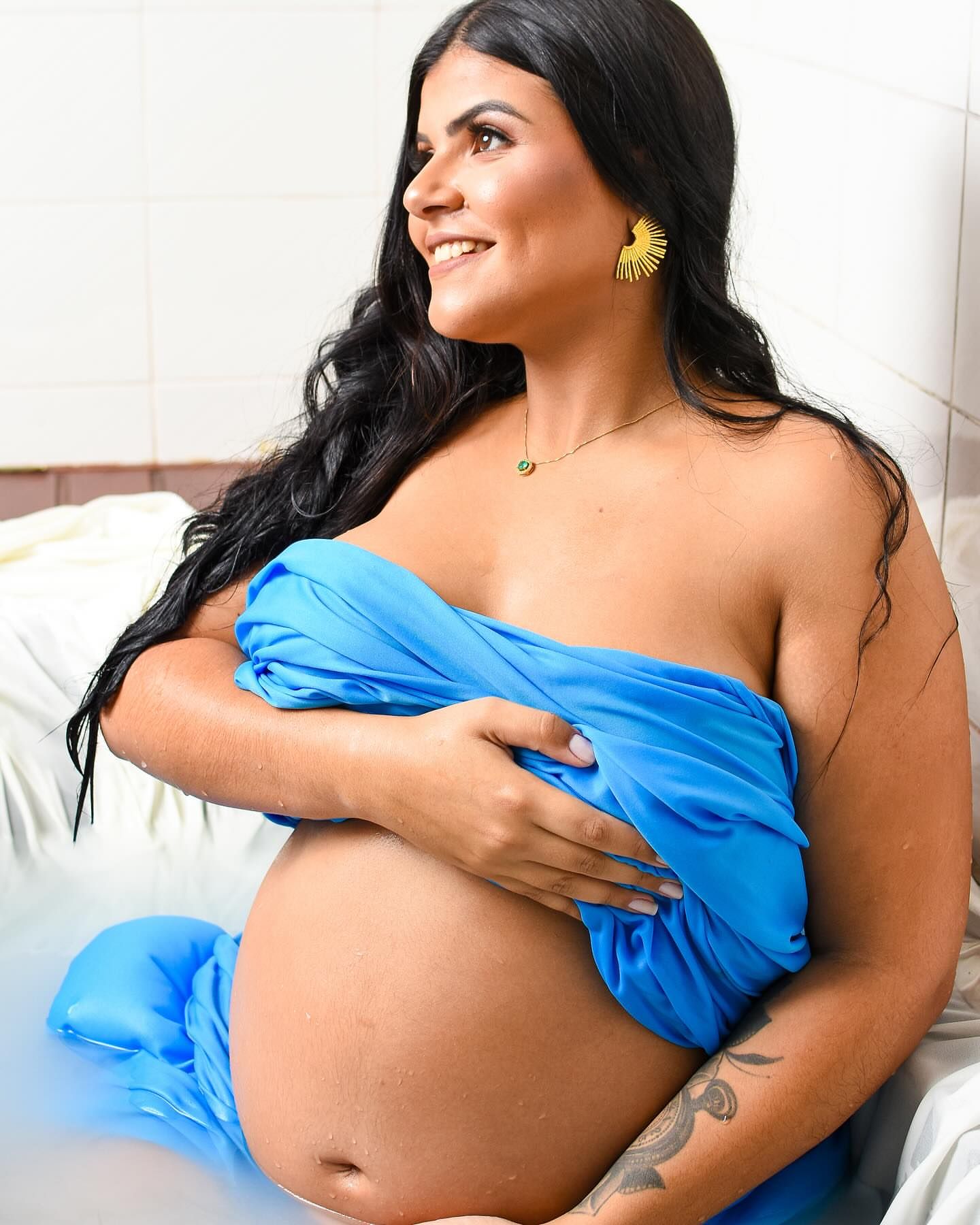 Gestante Na Banheira - 6