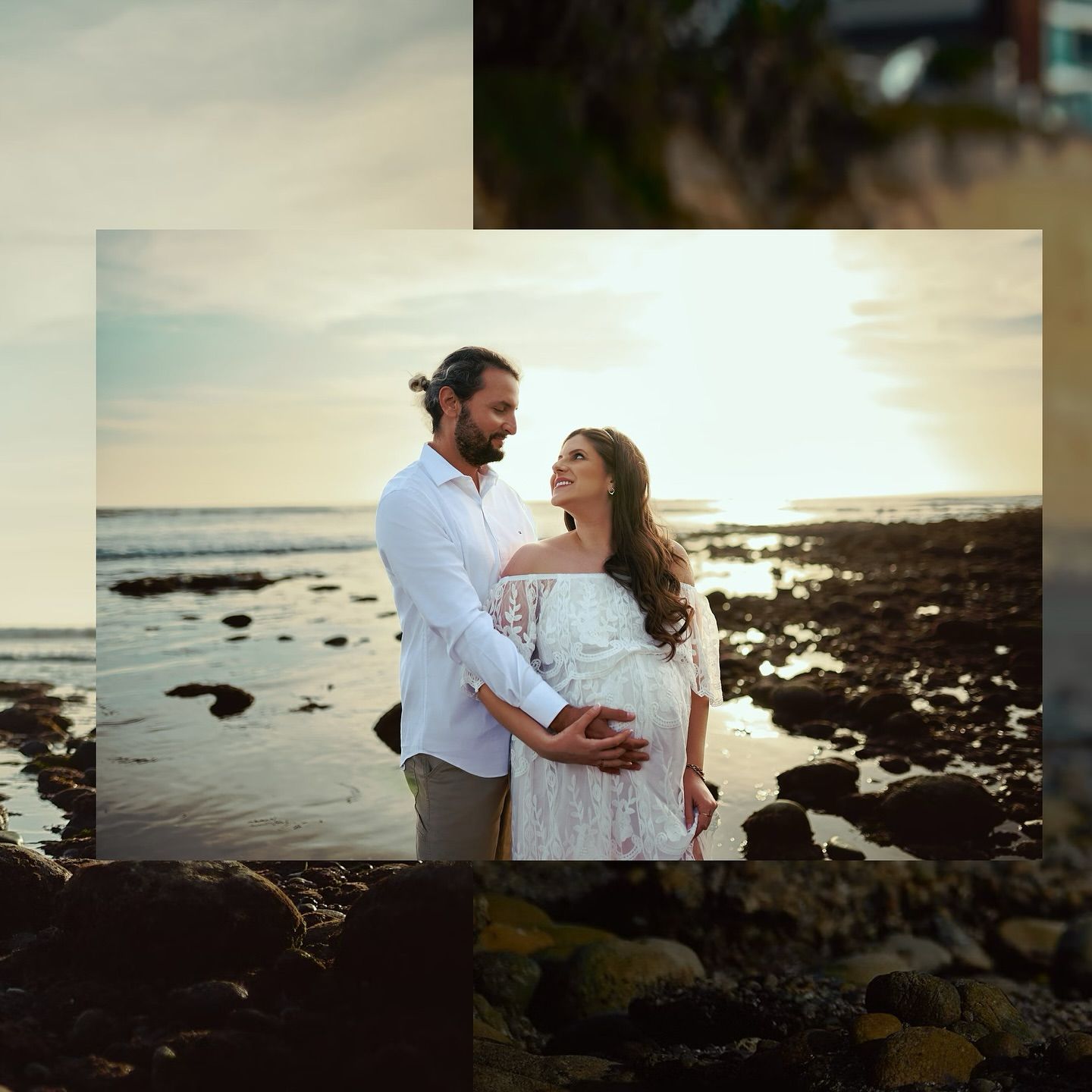 Tons de azul na doce espera por Adam - 2