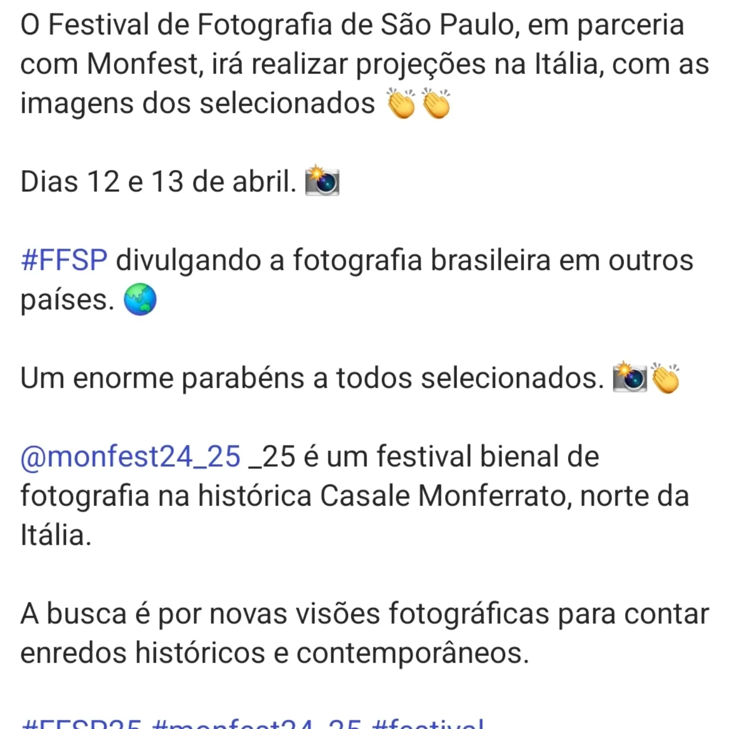 Monfest Itália e Festival Foto Brasil em São Paulo 2025 - 2 - 6