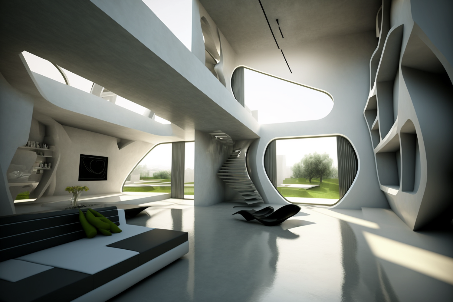 20 Imagens 3d realistas de arquitetura criadas com Inteligência Artificial - 26