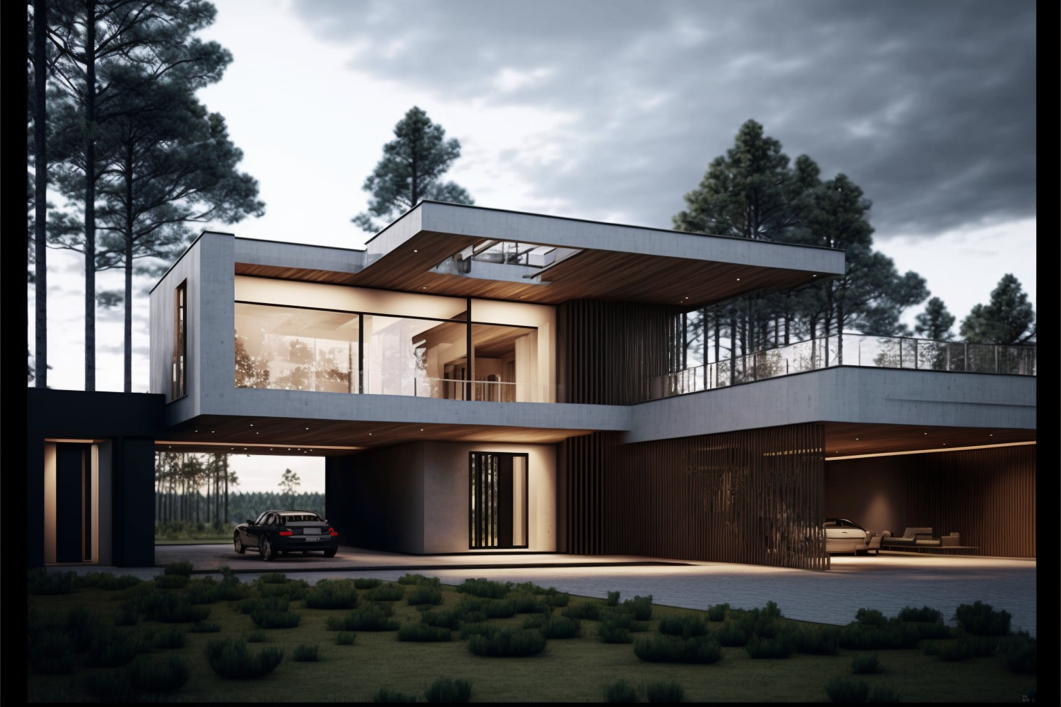 20 Imagens 3d realistas de arquitetura criadas com Inteligência Artificial - 2