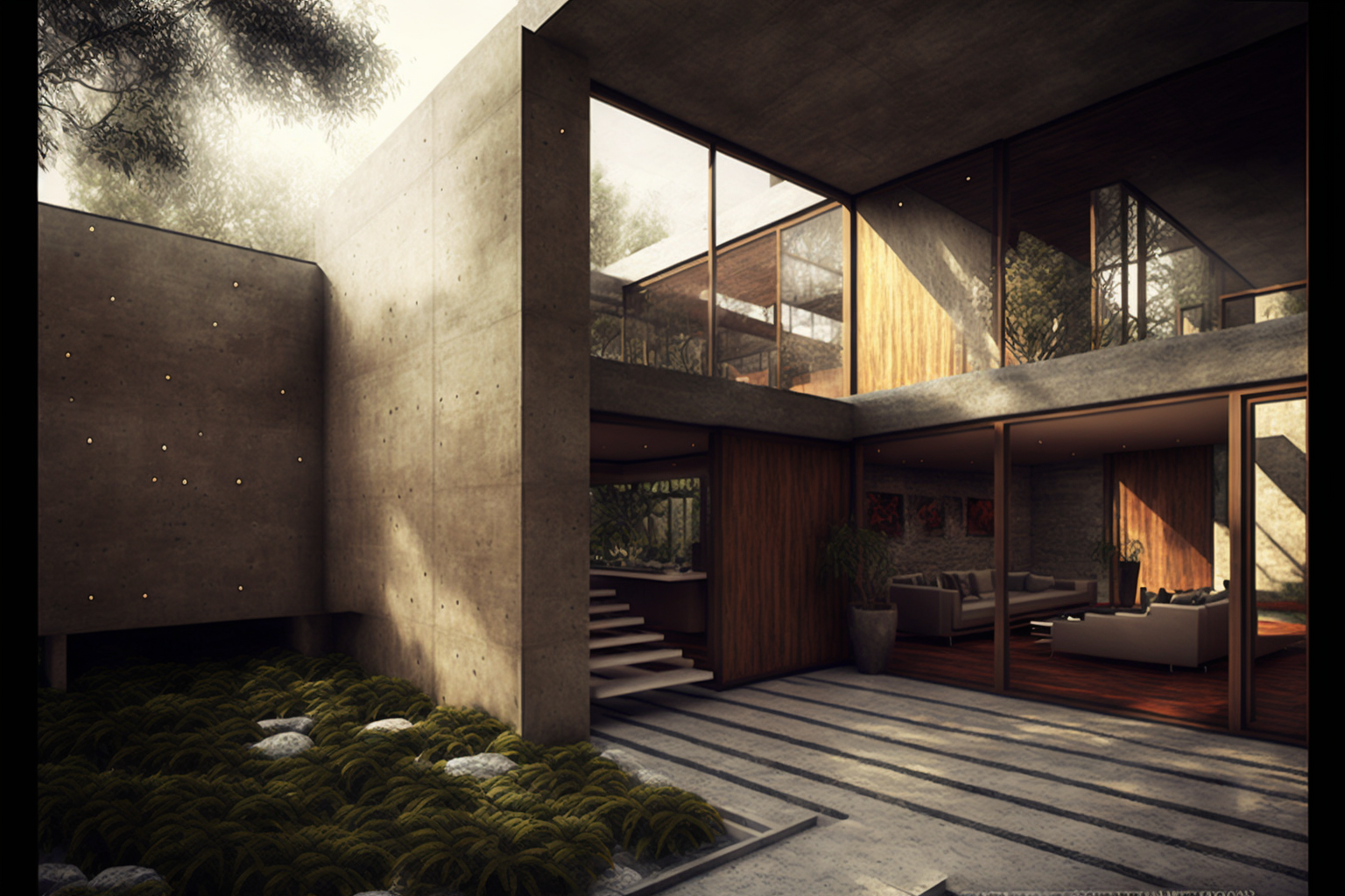 20 Imagens 3d realistas de arquitetura criadas com Inteligência Artificial - 17