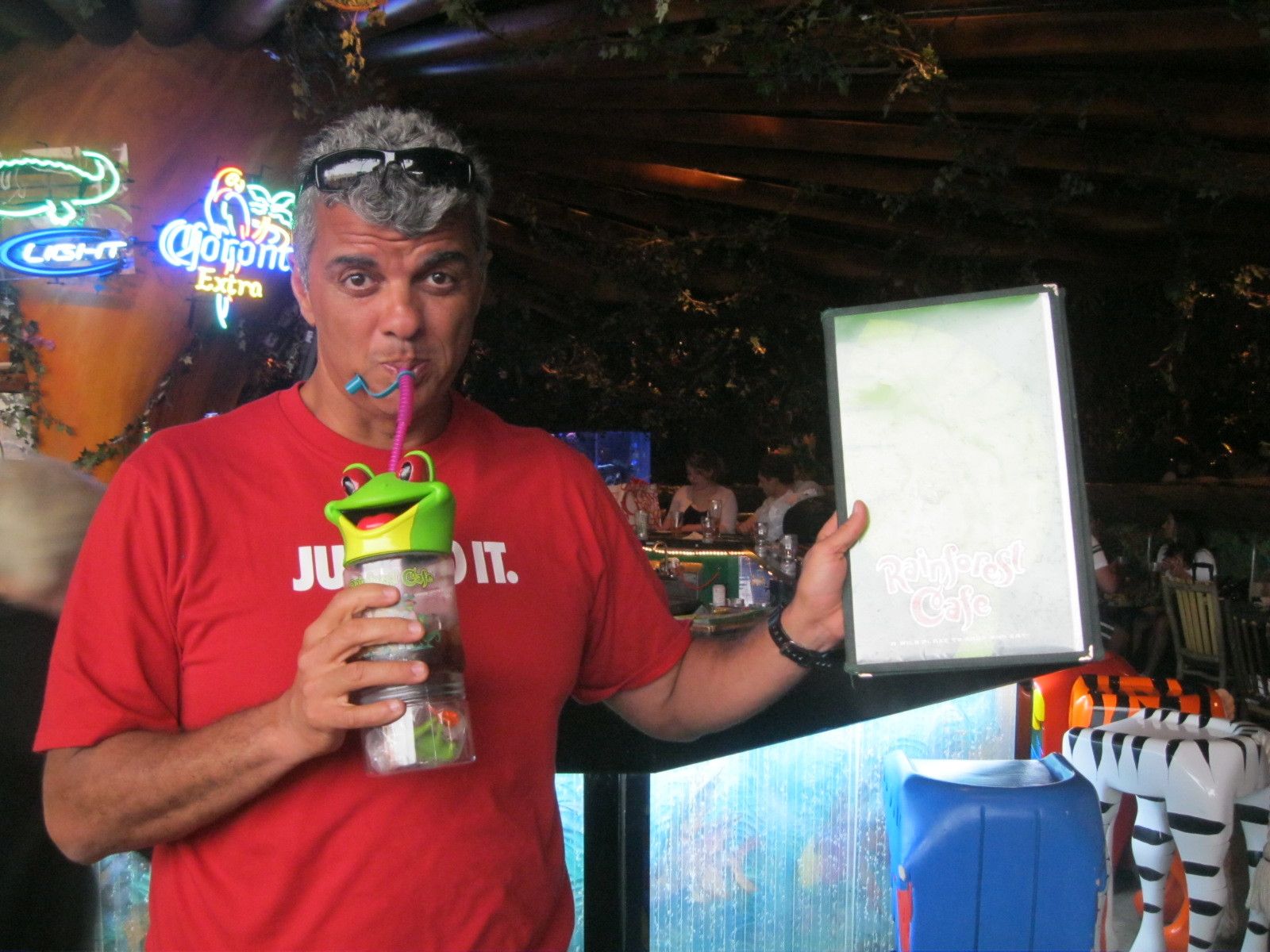 Rainforest Cafe na Disney - 14