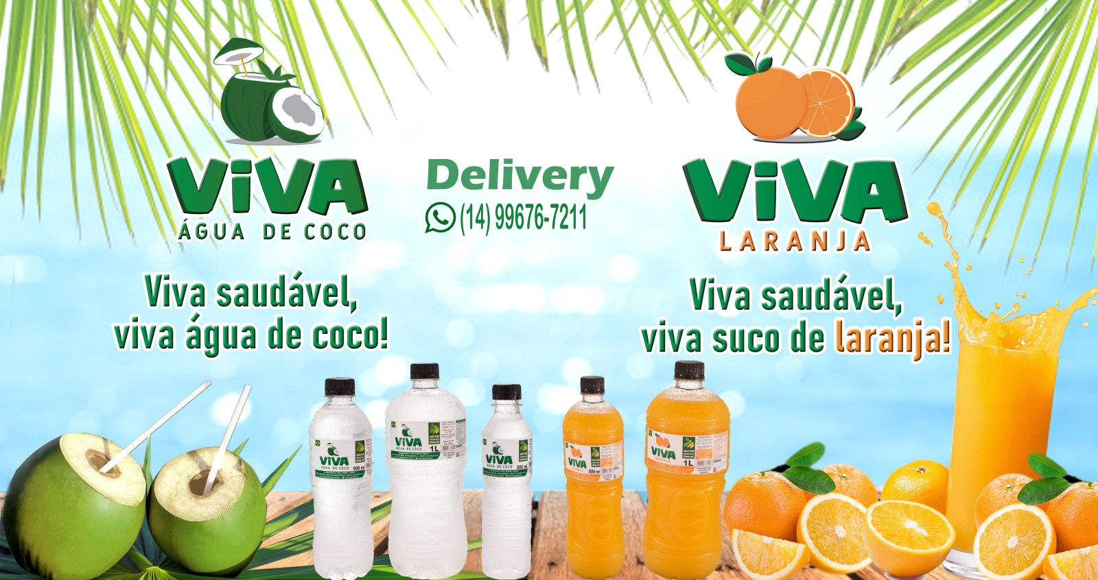 Agora a Viva também é suco de laranja! - 1