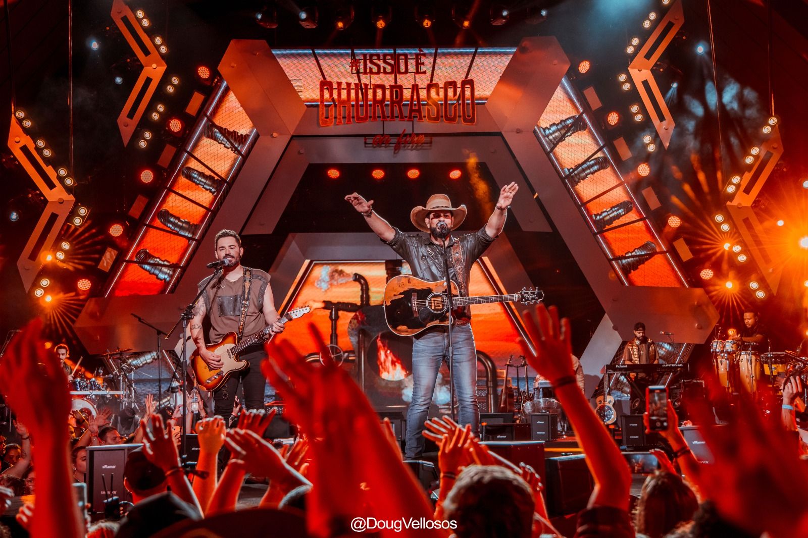 Fernando e Sorocaba estreiam Isso é  Churrasco On Fire em Araçatuba - 2