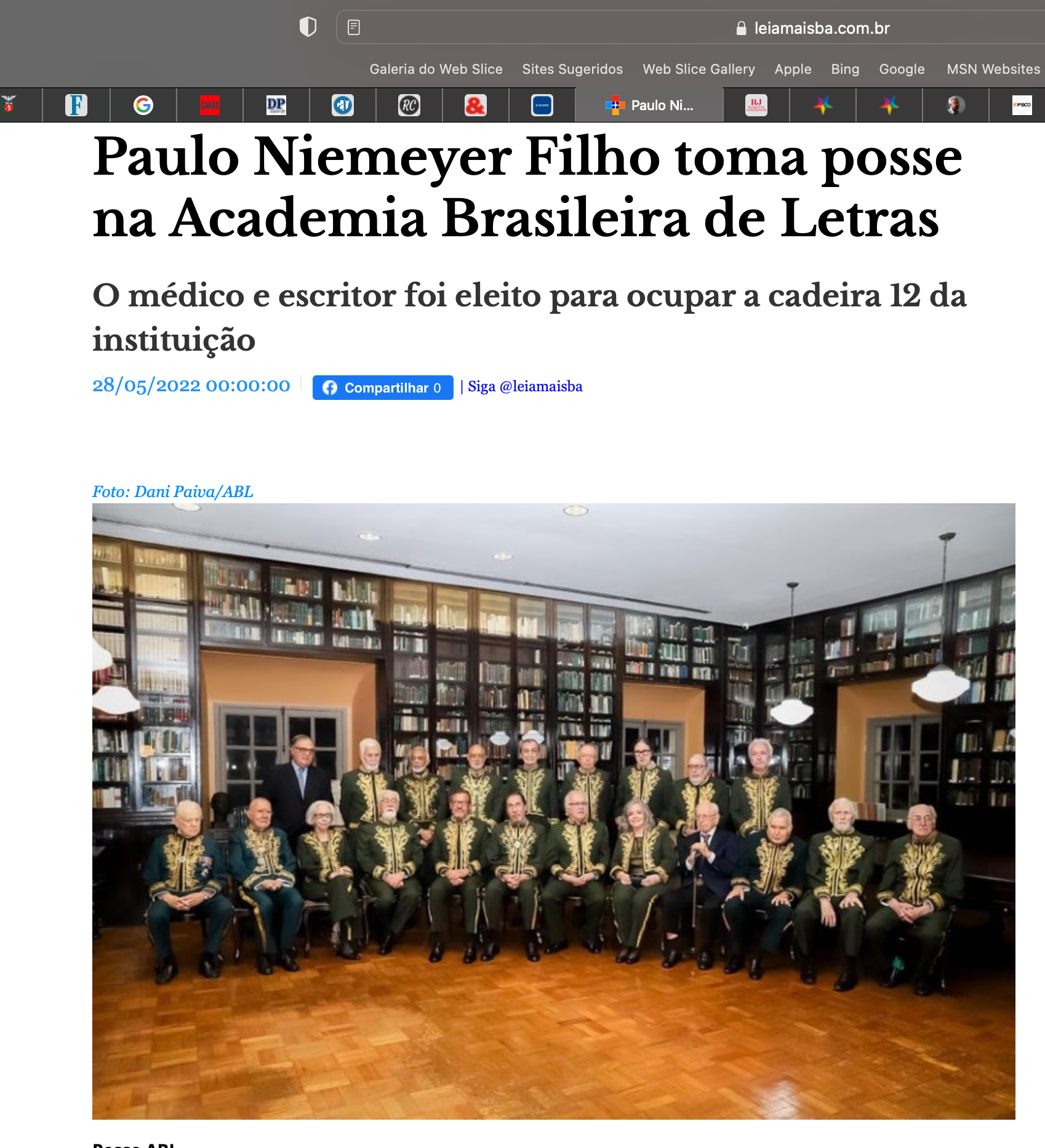 Dr. Paulo Niemeyer em Leia Mais Ba - 2