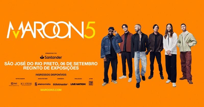 Maroon 5 confirmado - 6 de setembro em Rio Preto /maroon-5-confirmado-6-de-setembro-em-rio-preto
