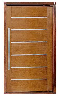 Porta Rondônia Frisos Metal - 1