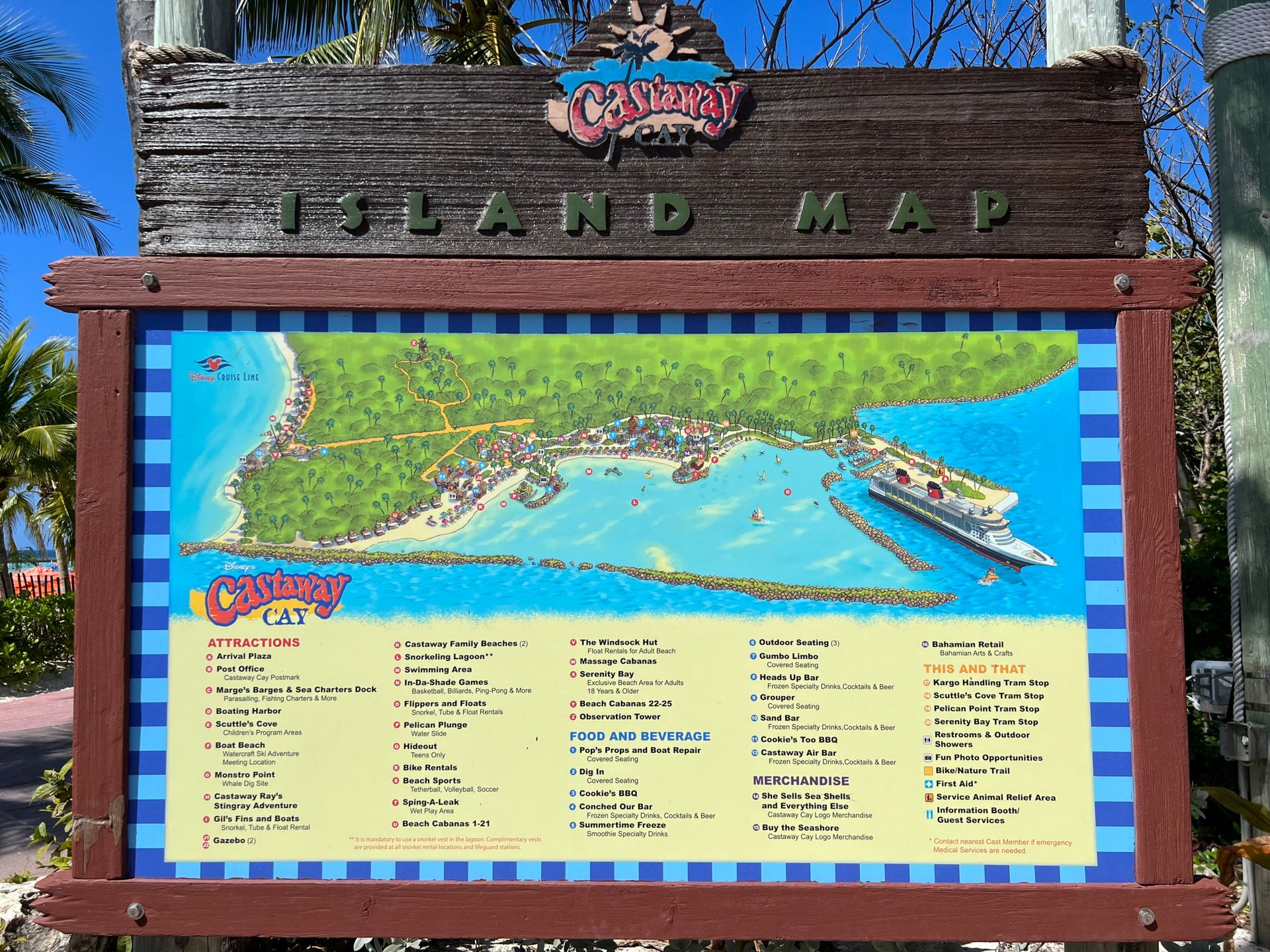 O que fazer na Castaway Cay: a Ilha da Disney - 11