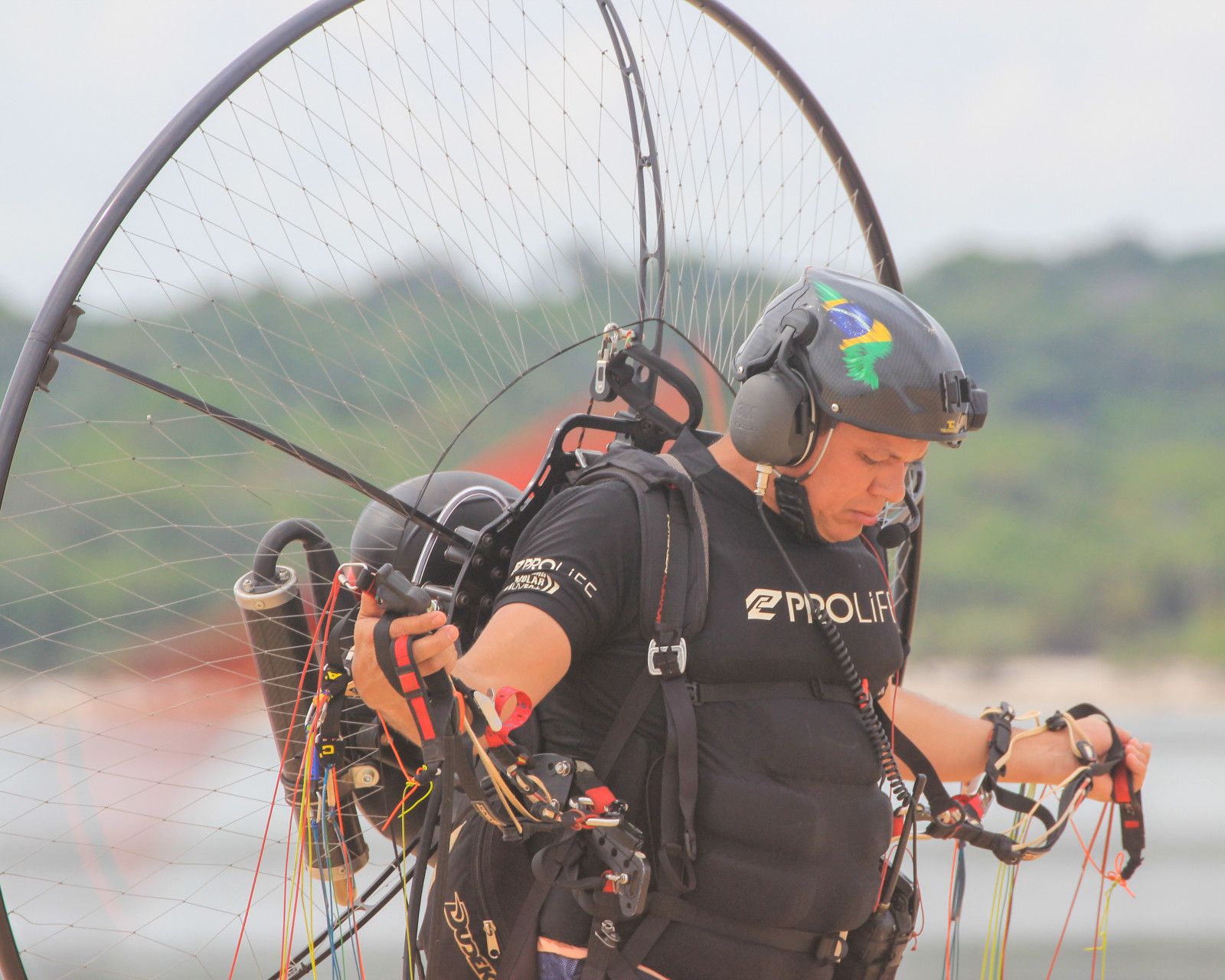 Voos de Paramotor em Alter do Chão, Santarém - PA - 9 - 12