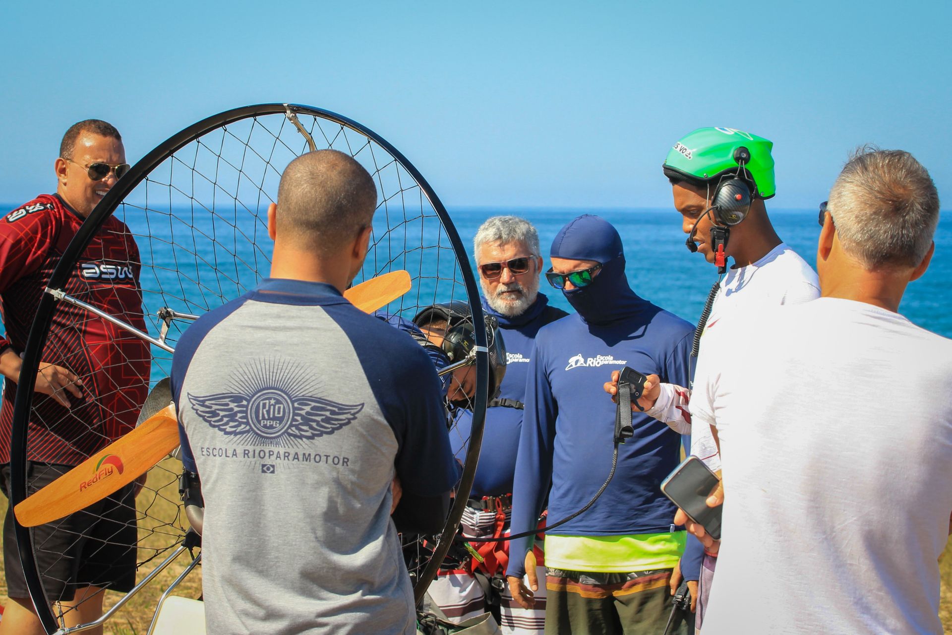 Curso intensivo de piloto de paramotor em 10 dias - 2